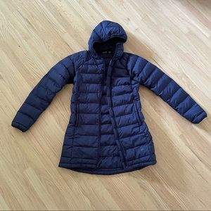 Deep blue Mountain Hardwear Puffer Parka Jacket Size M